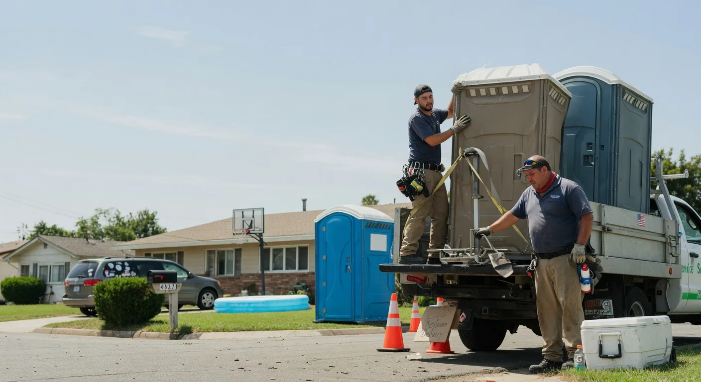 Porta Potty Rental in Ryan, OK near me